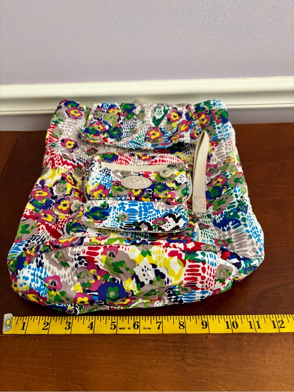 Kipling Ravier Backpack Nylon Water Resistant - Picture 9 of 10